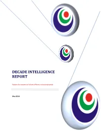 Decade Intelligence Report