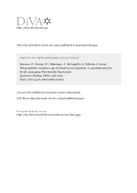This Is the Published Version of a Paper