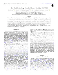 How Black Holes Shape Globular Clusters: Modeling NGC 3201