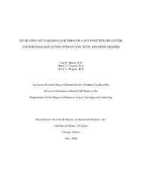 Decreasing Off-Task Behavior Through a Dot/Point Reward System