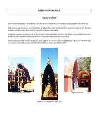 Building with Earth in Auroville Vaulted Structures