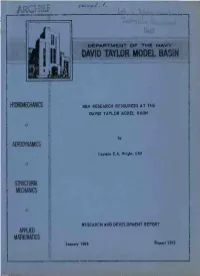 David Taylor Model Basin