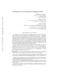 Local Finiteness for Green's Relations in Semigroup Varieties