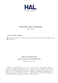 Modernize Time.H Functions Jens Gustedt