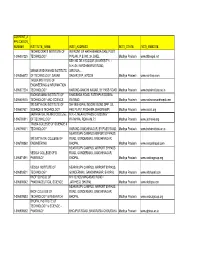 Y CURRENT a PPLICATION NUMBER INSTITUTE NAME