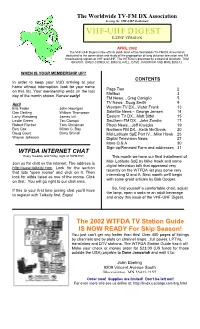 Vhf-Uhf Digest E-Zine Version