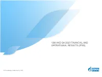 12M and Q4 2020 Financial and Operational Results (Ifrs)