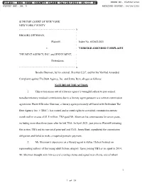 Filed: New York County Clerk 04/28/2021 05:17 Pm Index No