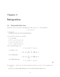 Chapter 3: Integration