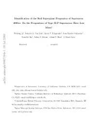 Identification of the Red Supergiant Progenitor of Supernova 2005Cs