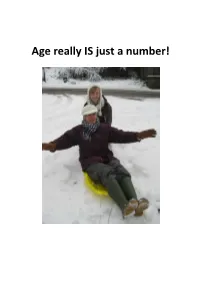 Age Really IS Just a Number!
