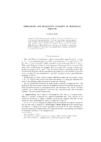 FIBRATIONS and HOMOTOPY COLIMITS of SIMPLICIAL SHEAVES 1. Introduction Dold and Thom [3] Introduced a Class of Maps Called Quasi
