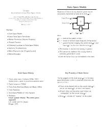 MUS420 Introduction to Linear State Space Models