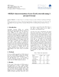 OH/H2O Characterization of Near-Earth Asteroids Using 3- Μm Spectroscopy