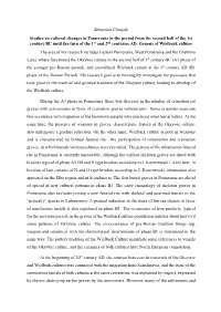 Sebastian Chrupek Studies on Cultural Changes in Pomerania in the Period from the Second Half of the 1St Century BC Until the Turn of the 1St and 2Nd Centuries AD