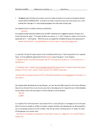 BSCI410-Liu/SP09 Midterm Exam #2/Apr. 14 Your Name