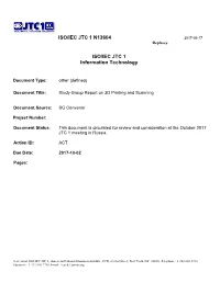 ISO/IEC JTC 1 N13604 ISO/IEC JTC 1 Information Technology