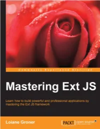 Mastering Ext JS