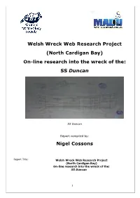 SS Duncan Nigel Cossons