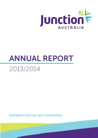 2013 14 Junction Annual Report