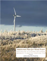 Additional Plan for Wind Power