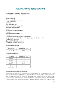 Altopiano Dei Sette Comuni