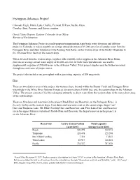 Fryingpan-Arkansas Project Updated Text