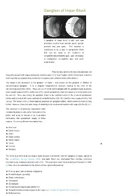 Ganglion of Impar Block