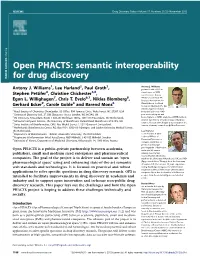 Open PHACTS: Semantic Interoperability for Drug Discovery
