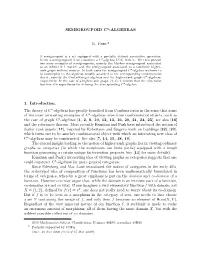 SEMIGROUPOID C*-ALGEBRAS R. Exel* 1. Introduction. the Theory of C