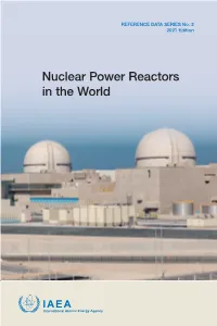 Nuclear Power Reactors in the World IAEA-RDS-2/41