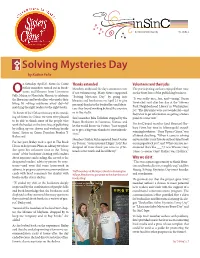 Solving Mysteries Day by Kathie Felix