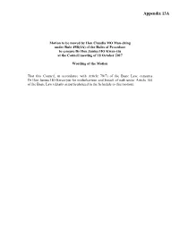 Appendix 13A
