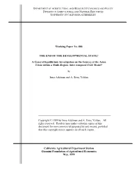A General Equilibrium Investigation on the Sources of the Asian Crisis Within a Multi-Region, Inter-Temporal CGE Model*