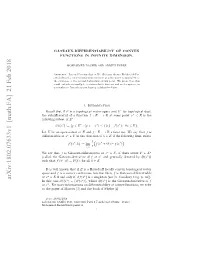 Arxiv:1802.07633V1 [Math.FA]
