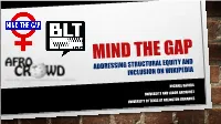 Addressing Structural Equity and Inclusion