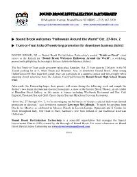 Halloween in Bound Brook-Release