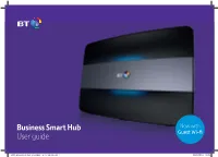 BT Business Smart Hub User Guide