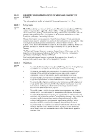 Monash Planning Scheme Local Planning Policies