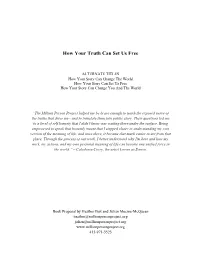 Get a Copy of Our Book Proposal Here
