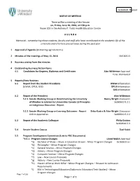 Senate Working Group