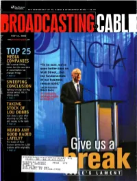 TAKING STOCK of LOU DOBBS Just About a Year After Returning to CNN, He's Still Money in the Bank » PAGE 30