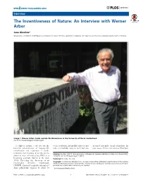 An Interview with Werner Arber