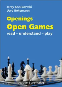 Open Games Read – Understand – Play