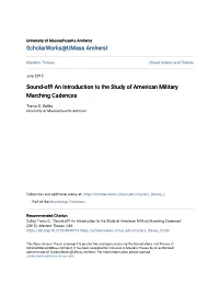 An Introduction to the Study of American Military Marching Cadences