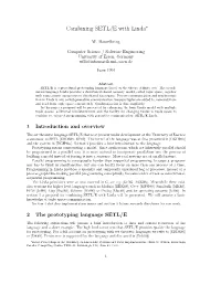 Combining SETL/E with Linda∗