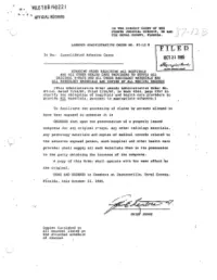 FILED. in Re: Consolidated Asbestos Cases OCT 31 1989 ~&.U.~ Clieit