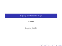 Rigidity and Harmonic Maps