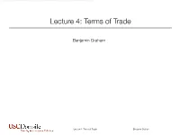 IR213 Lecture 4 Distributing the Gains from Trade