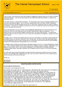 The Hemel Hempstead School Issue 1102